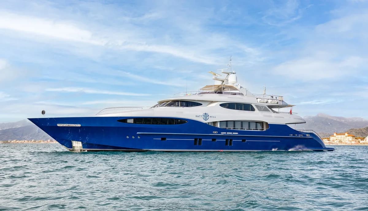 Hatt Mill, 46m superyacht