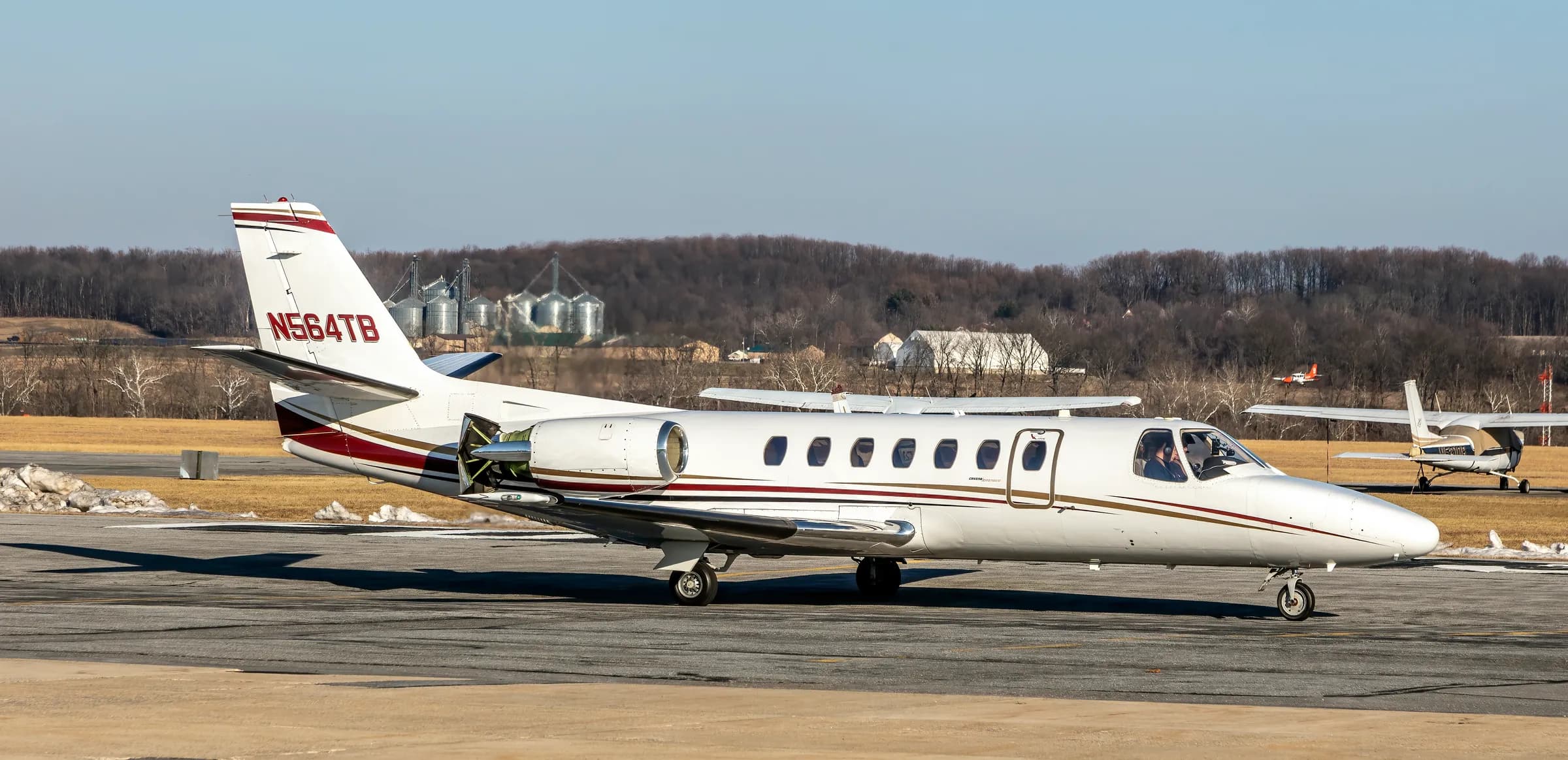 A Cessna Citation V / Ultra / Encore (560), the aircraft type of this flight