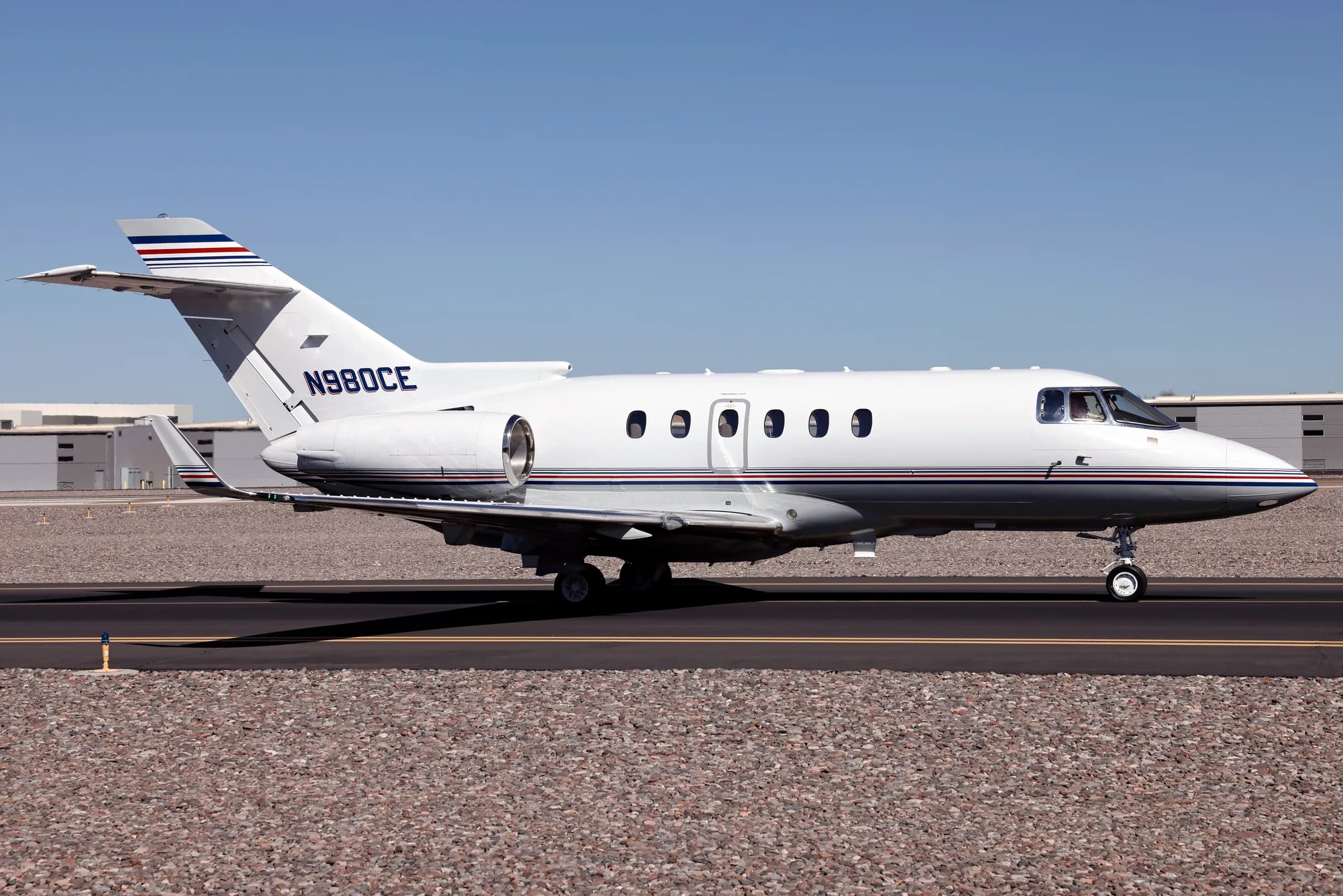A Hawker 900XP / 800XP / 850XP, the aircraft type of this flight