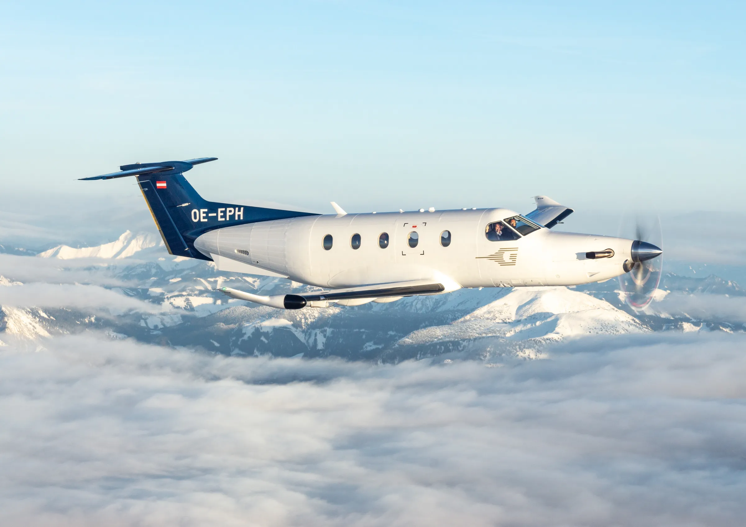 A Pilatus PC-12 / NG / NGX, the aircraft type of this flight